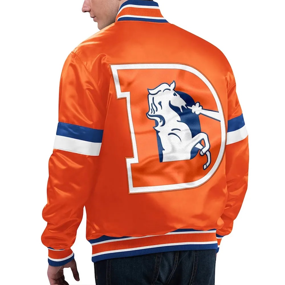 Home Game Denver Broncos Orange Jacket