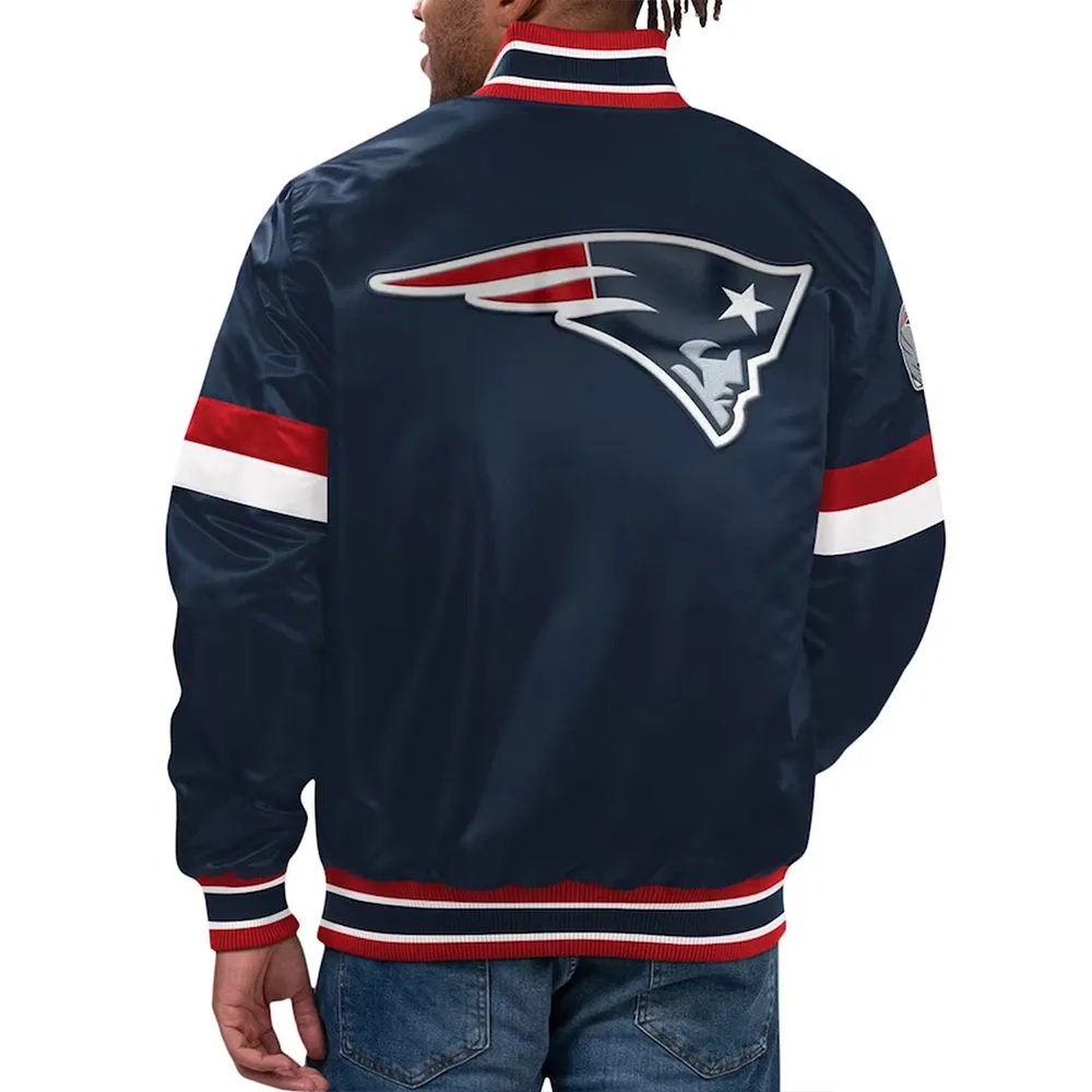 Home Game New England Patriots Navy Jacket