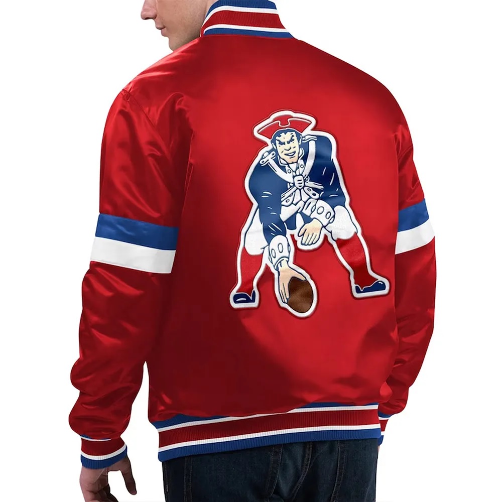 Home Game New England Patriots Red Jacket