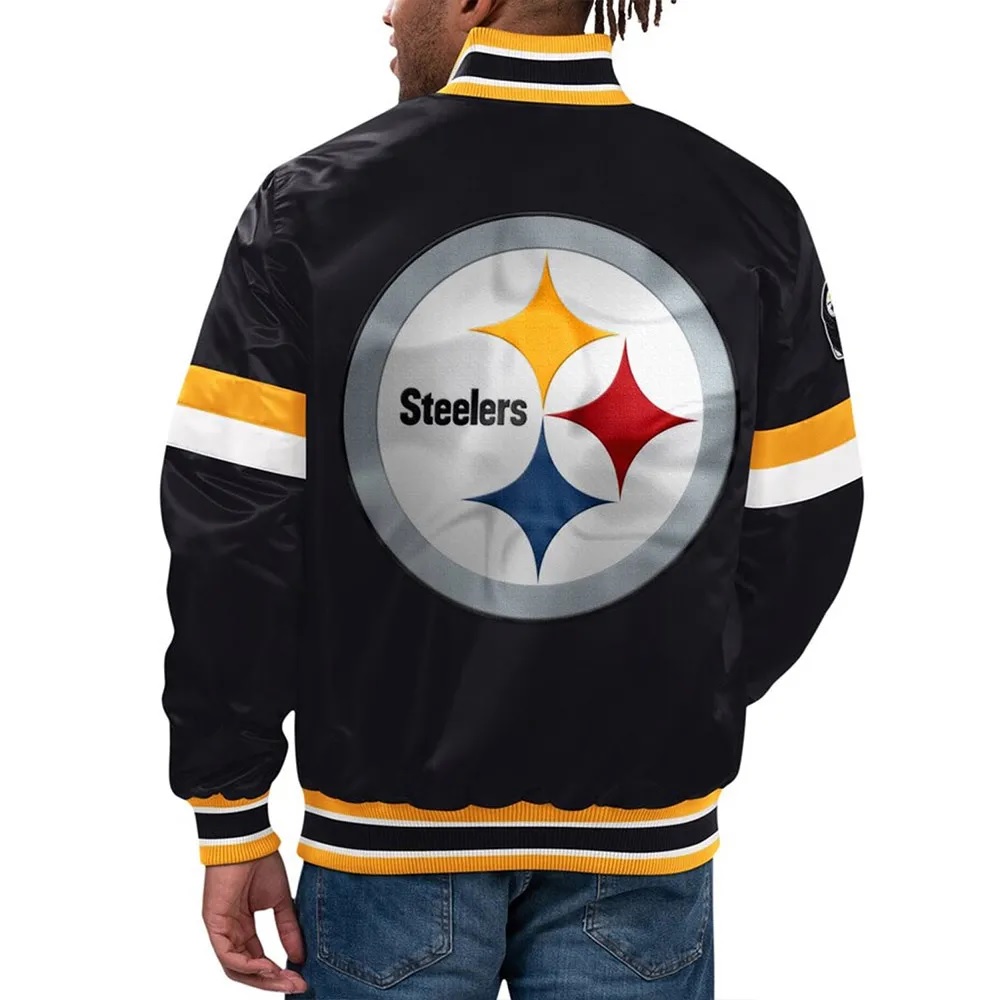 Home Game Pittsburgh Steelers Black Jacket