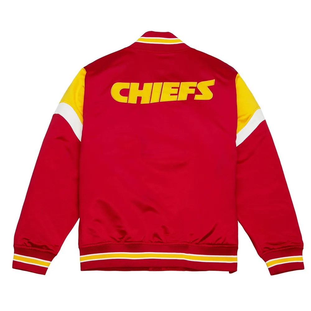 Kansas City Chiefs Red Heavyweight Satin Jacket