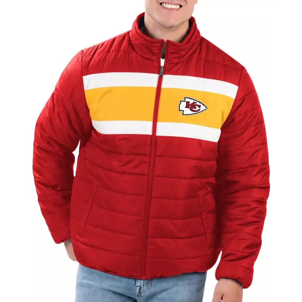 Kansas City Chiefs Red Puffer Jacket