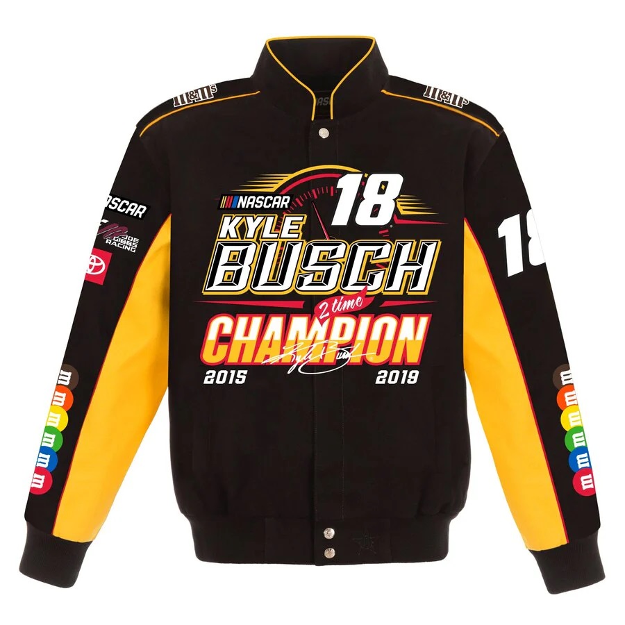 Kyle Busch Two-Time Monster Energy Nascar Cup Series Champion Jacket