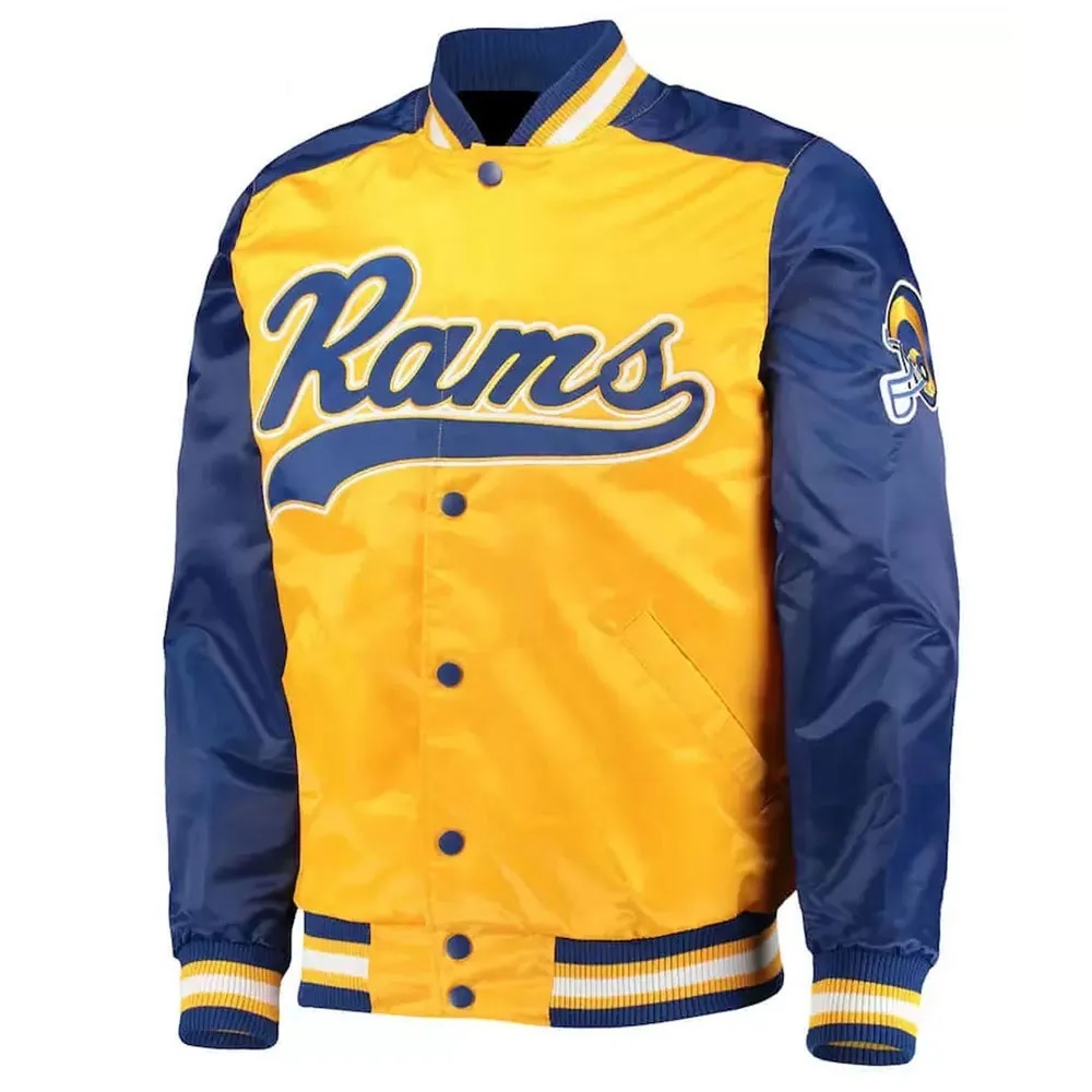 LA Rams Blue and Yellow Jacket