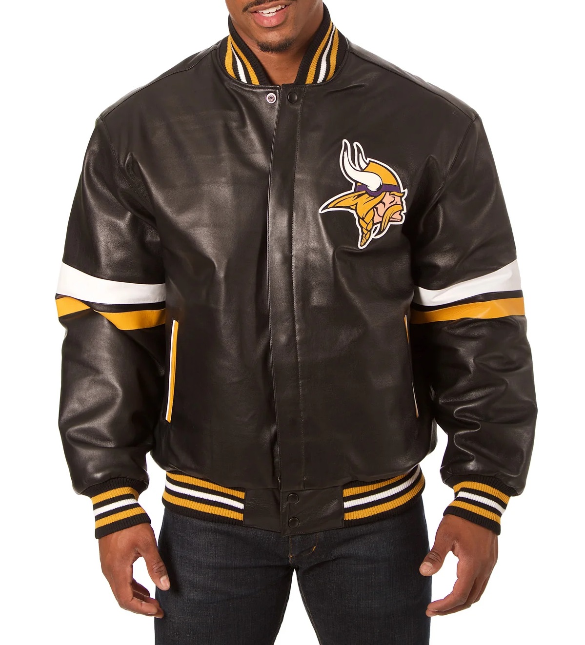 Minnesota Vikings Leather Jacket