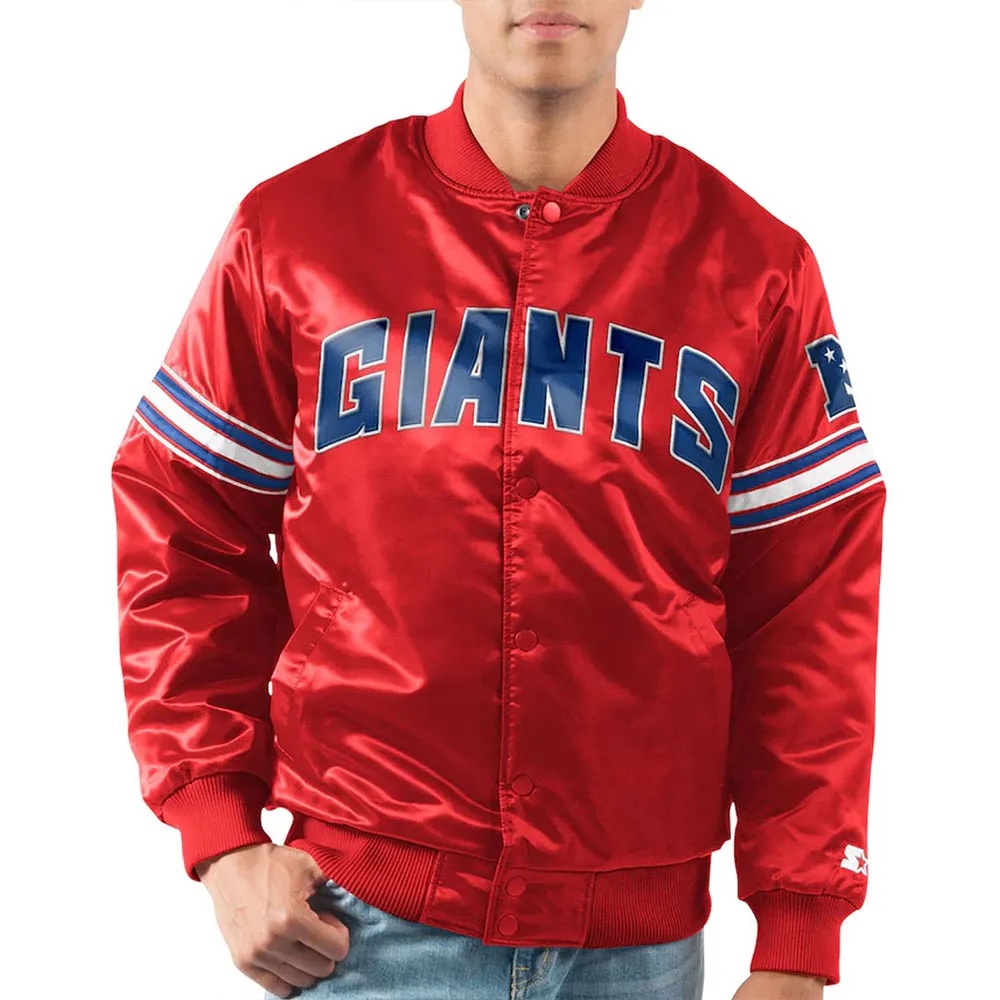 NY Giants Legacy Collection Satin Jacket