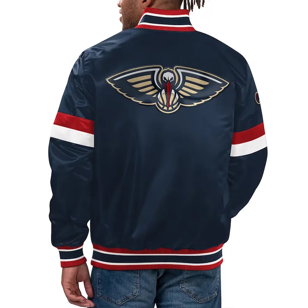 New Orleans Pelicans Home Game Navy Jacket