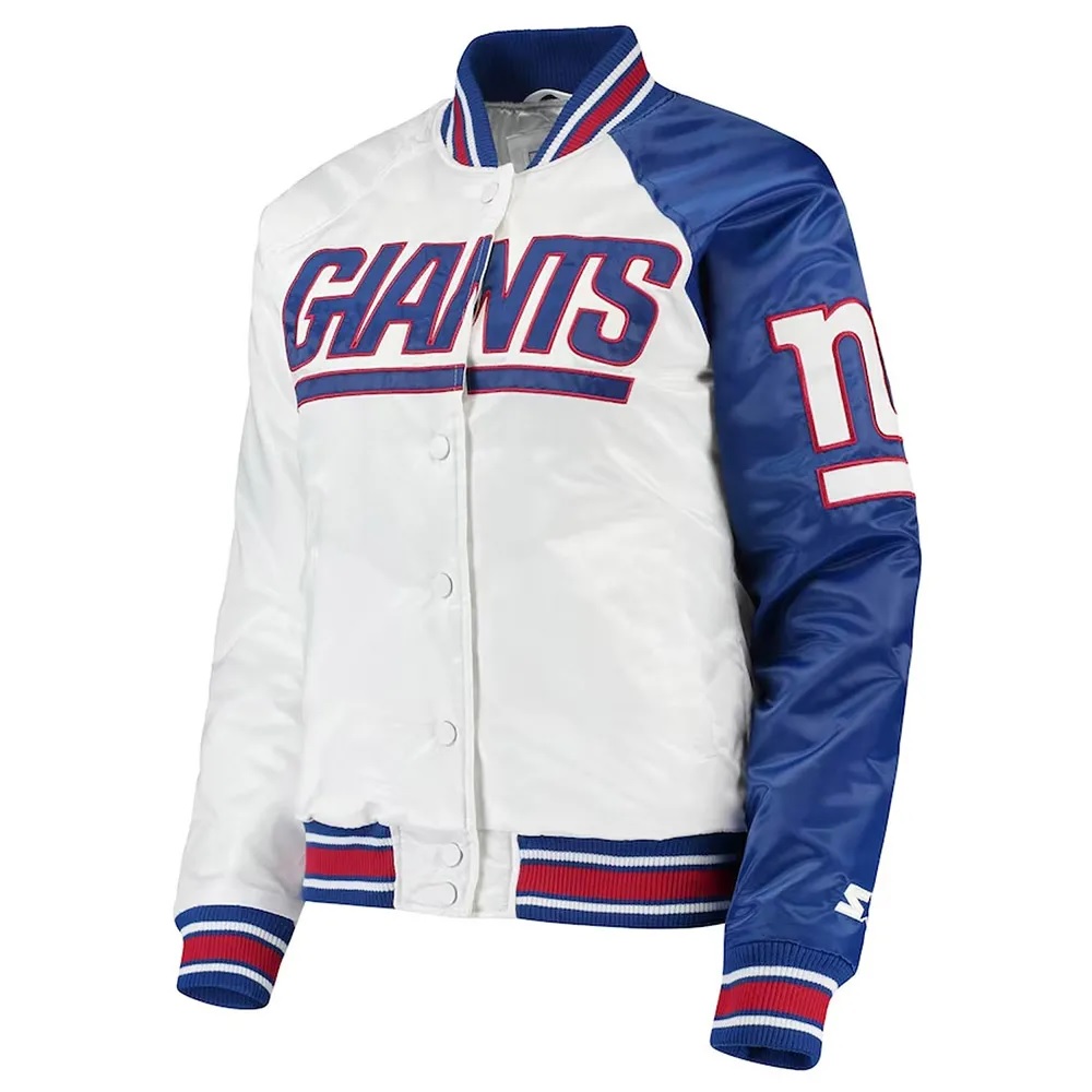 New York Giants Hometown Satin Jacket