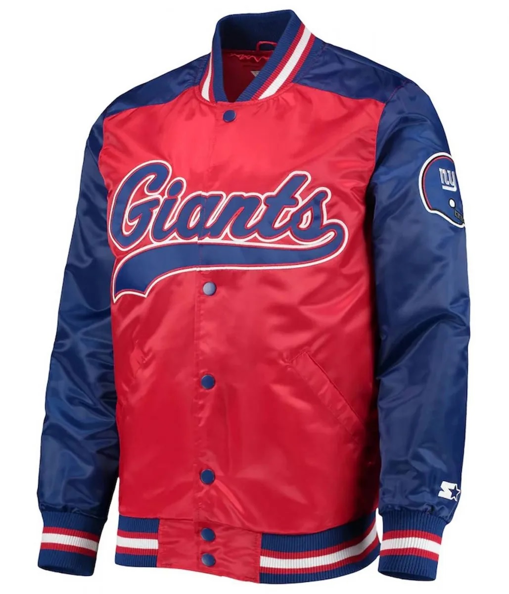 New York Giants The Tradition II Satin Jacket