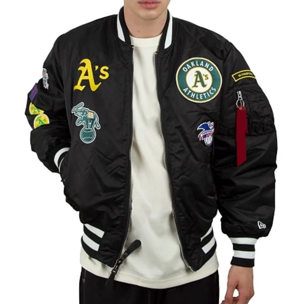 Oakland Athletics Bomber MA-1 Jacket
