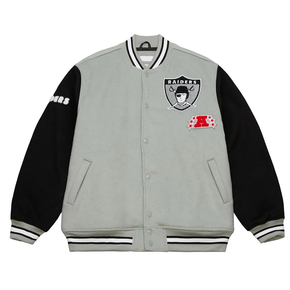 Oakland Raiders Team Legacy Varsity Jacket