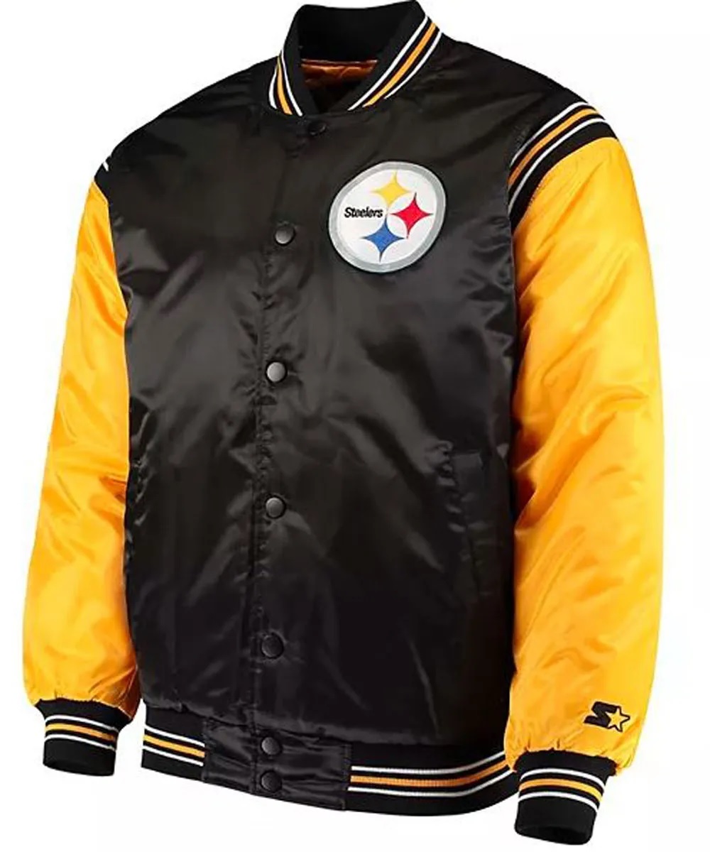 Pittsburgh Steelers Starter Varsity Satin Jacket