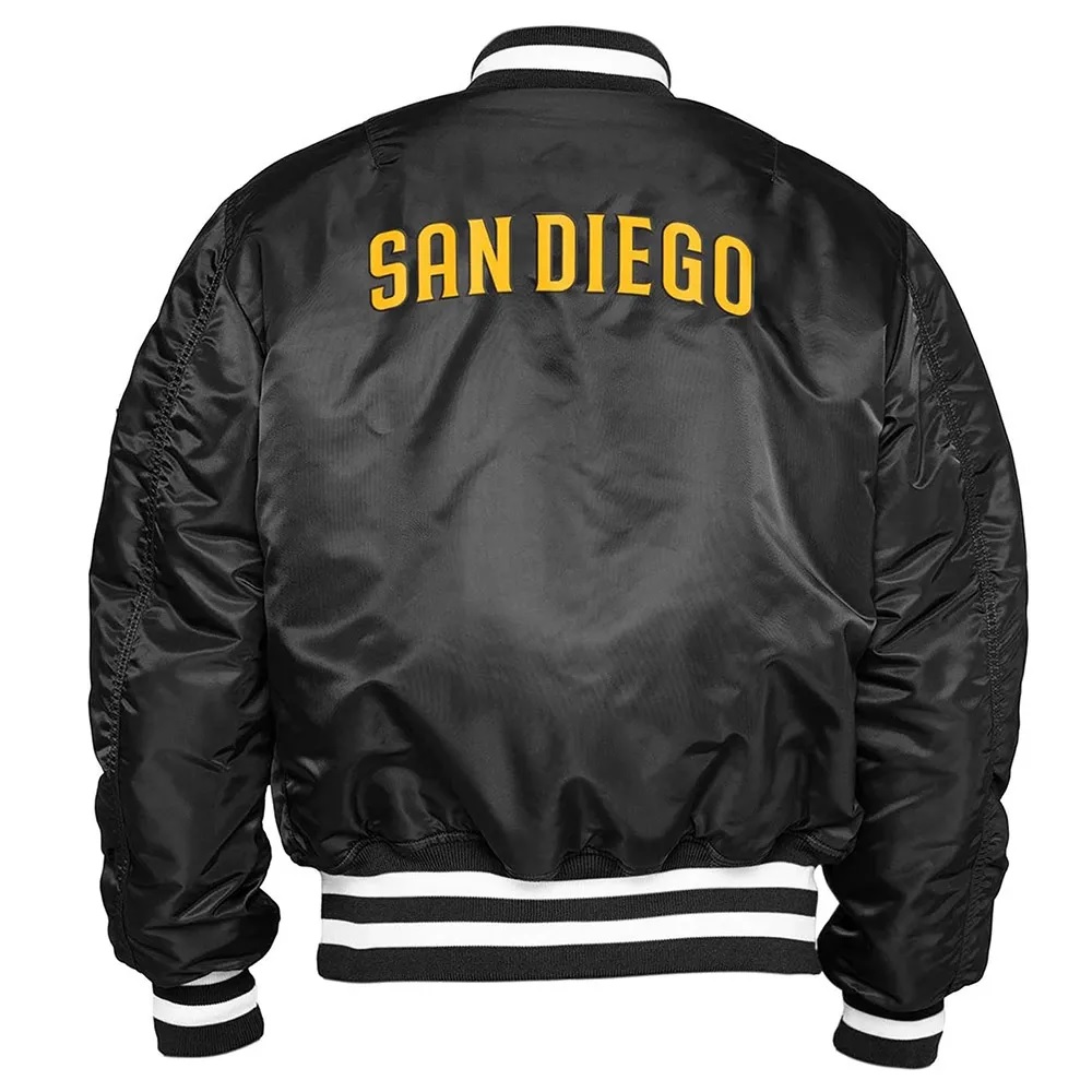 San Diego Padres Bomber MA-1 Jacket