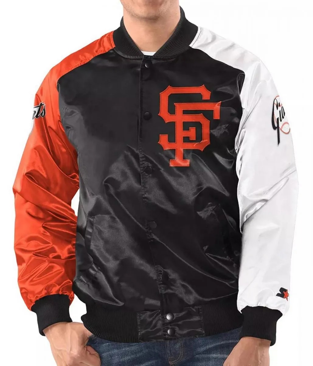 San Francisco Giants Satin Tri-Color Jacket
