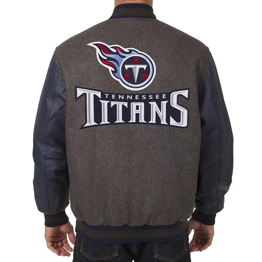 Tennessee Titans Varsity Satin Jacket