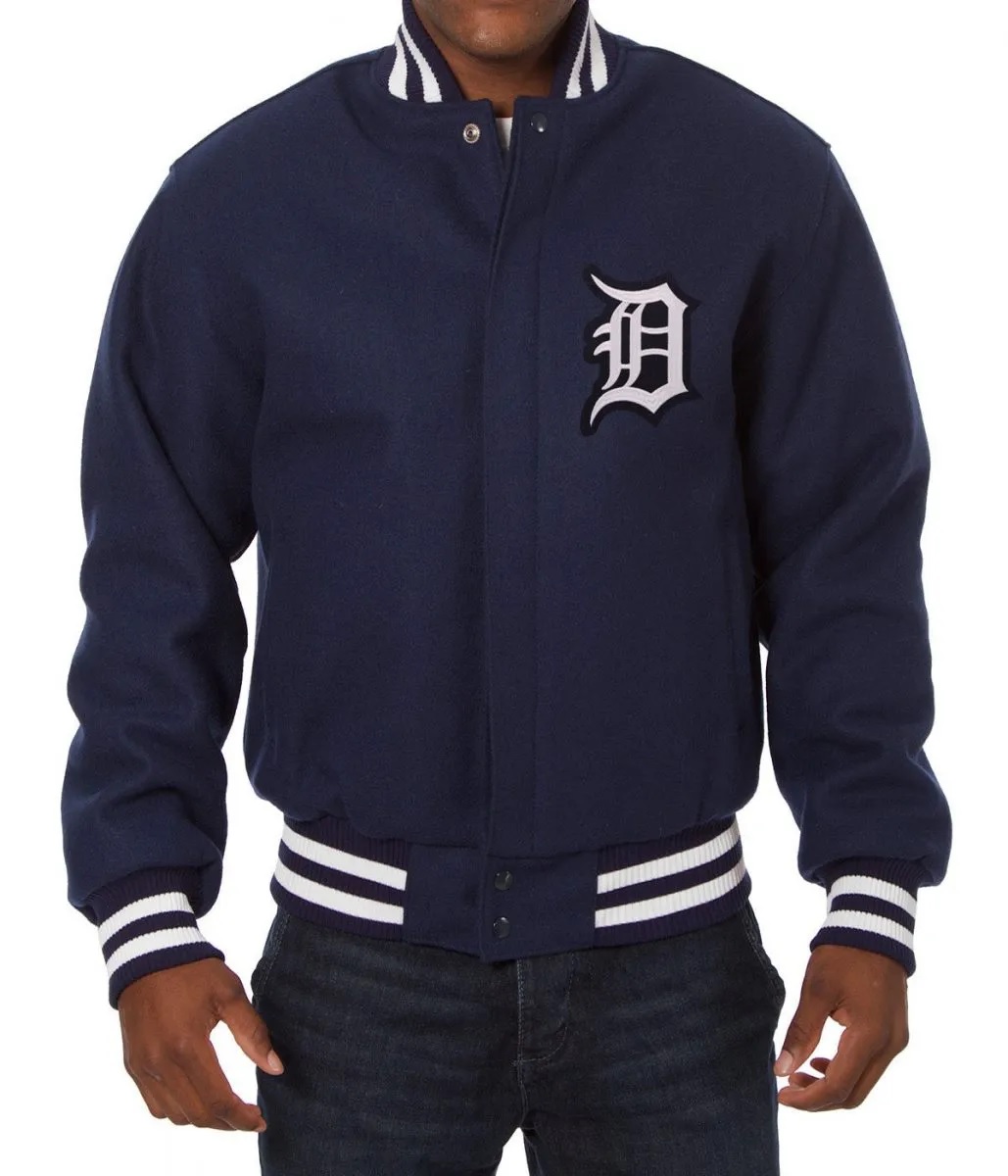 Detroit Tigers Varsity Wool Jacket