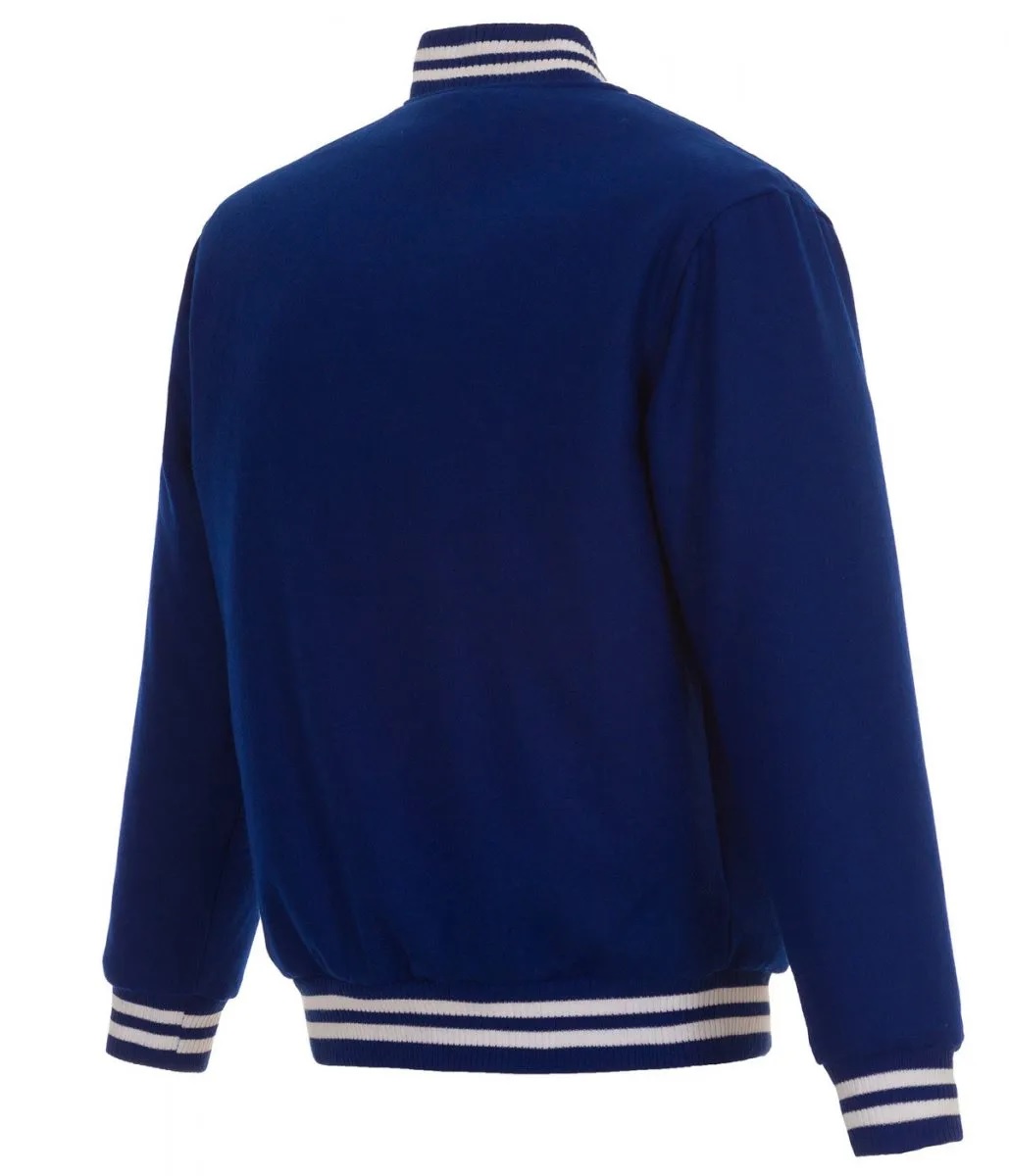 Varsity Philadelphia 76ers Royal Blue Wool Jacket