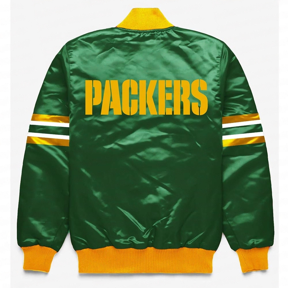 Green Bay Packers Button Down Green Jacket