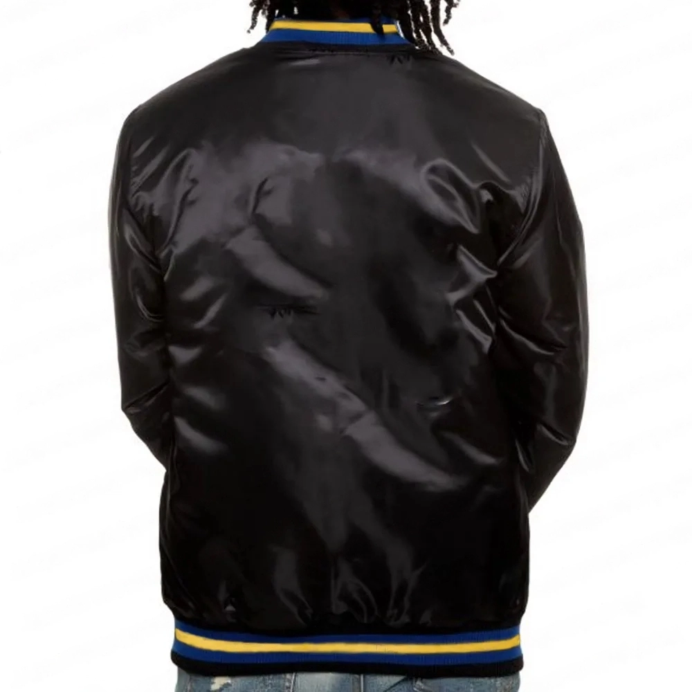 Los Angeles Rams Snoop Dogg Bomber Black Jacket