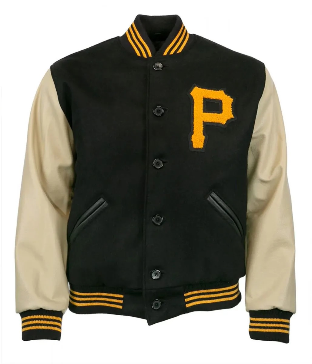 Pittsburgh Pirates 1960 Letterman Black Jacket