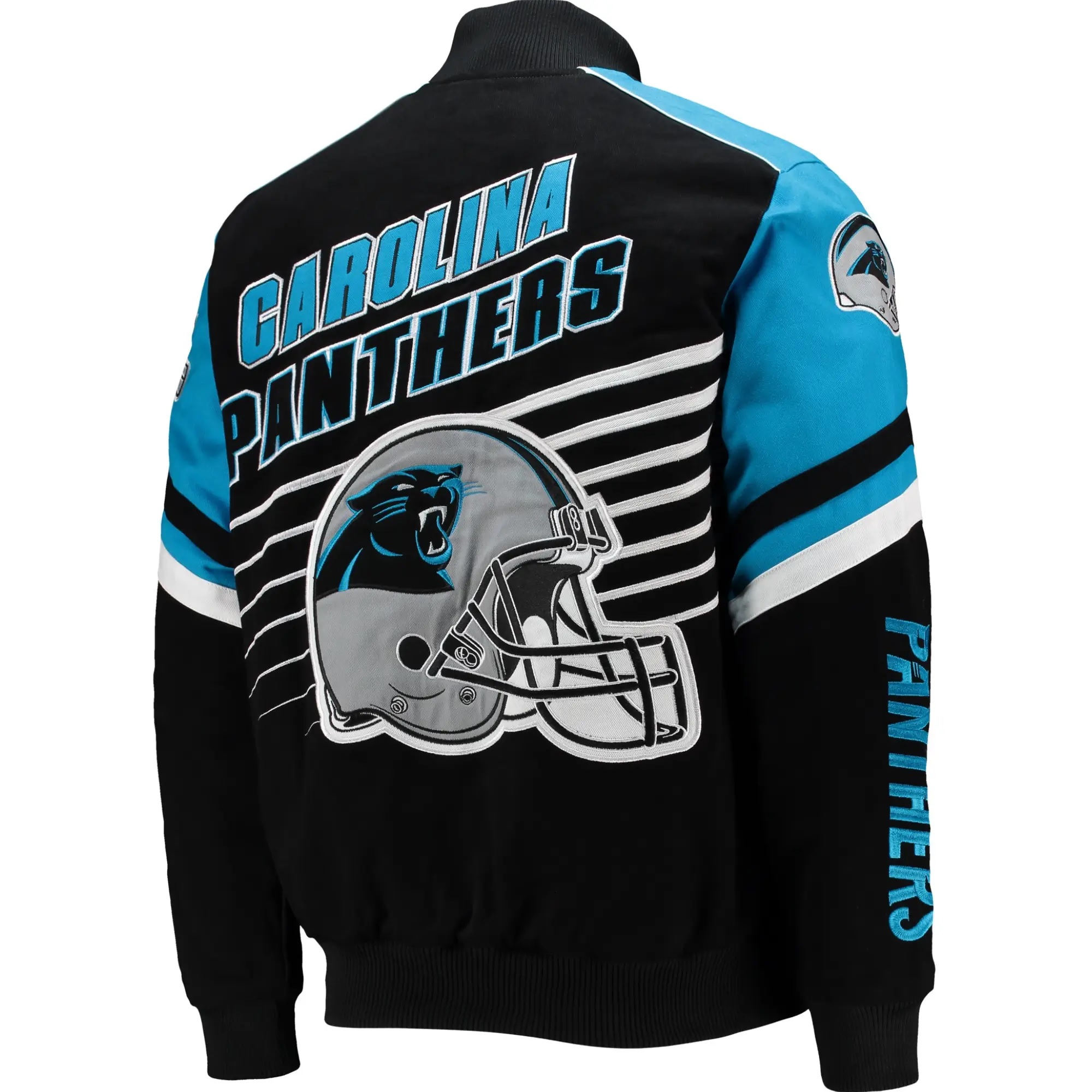 Carolina Panthers G-III Sports By Carl Banks Satin Jacket