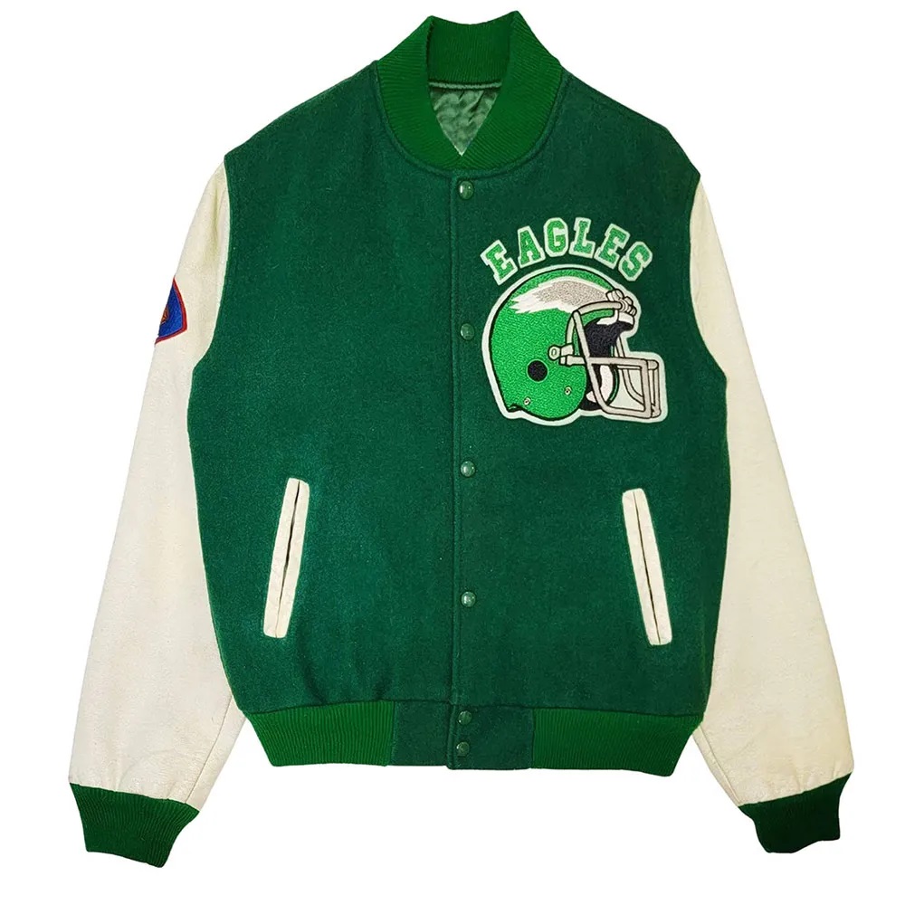 Philadelphia Eagles 80s Varsity Jacket