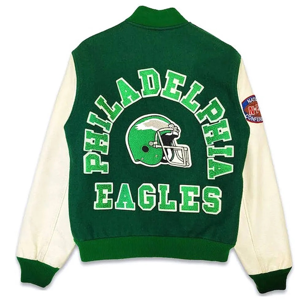 Philadelphia Eagles 80s Varsity Jacket