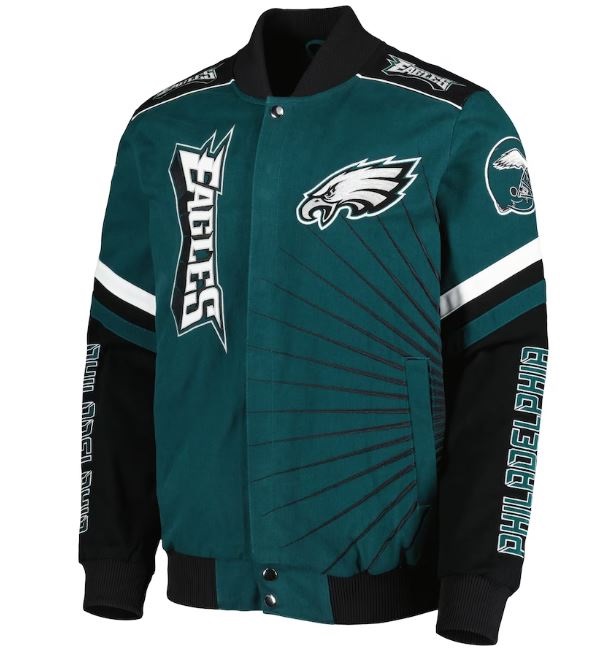 Philadelphia Eagles Full Snap Jacket