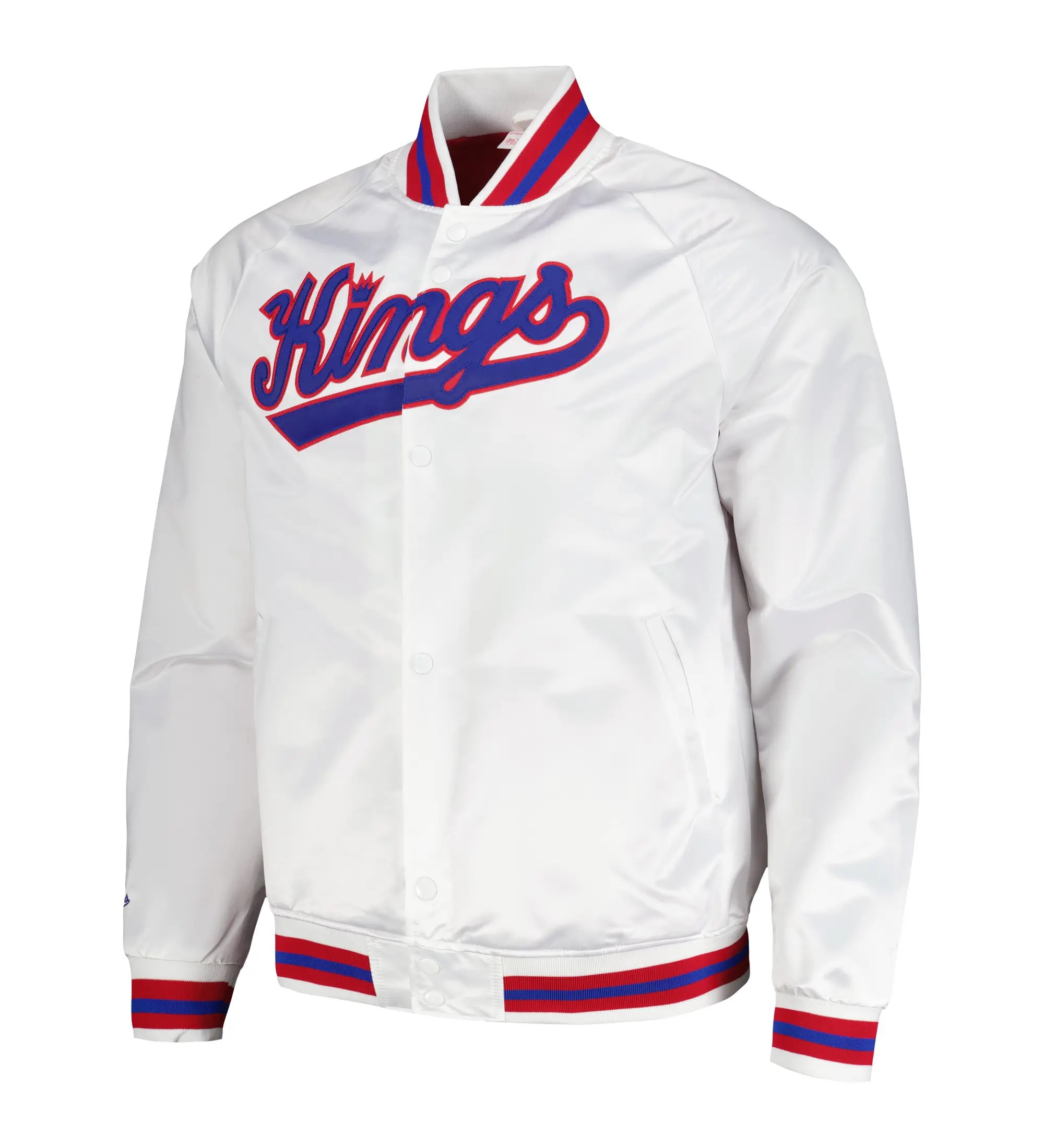 Sacramento Kings Hardwood Classics Throwback Varsity Jacket