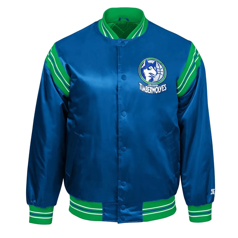 The Enforcer Minnesota Timberwolves Blue Jacket