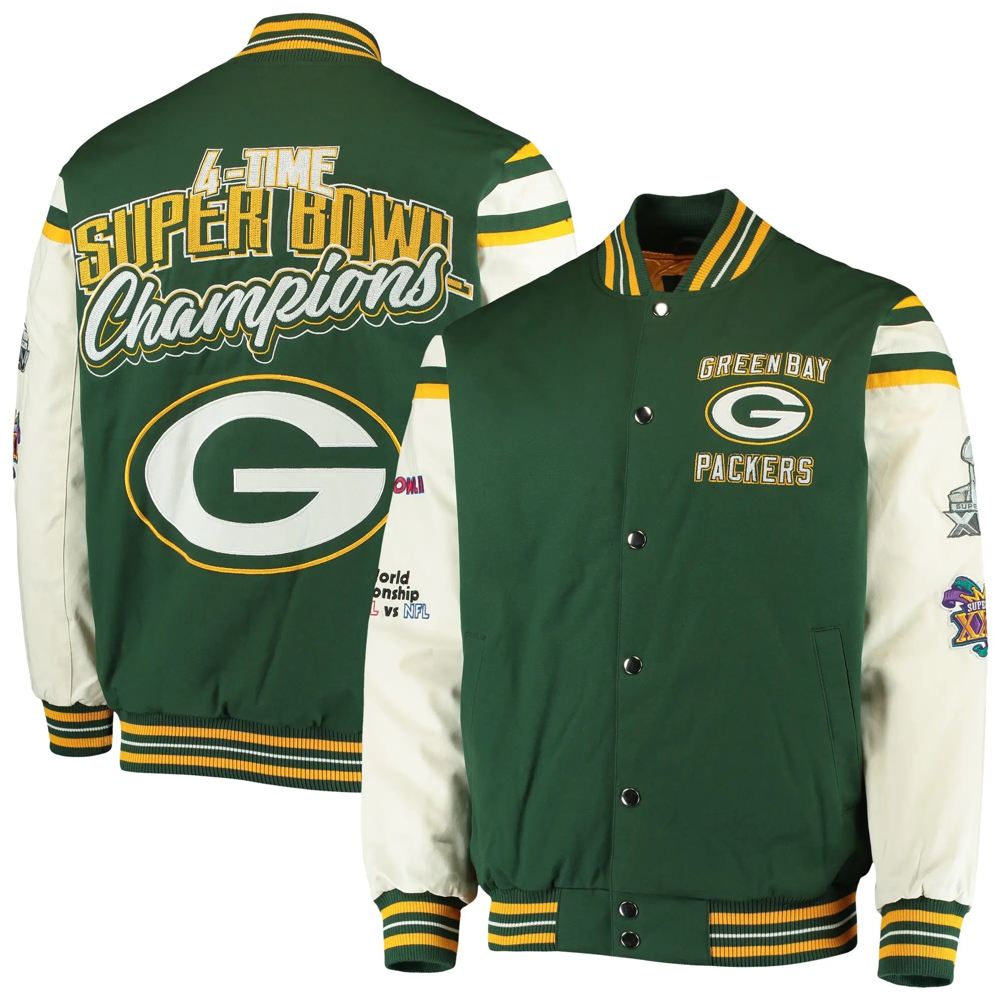 Green Bay Packers Super Bowl Jacket