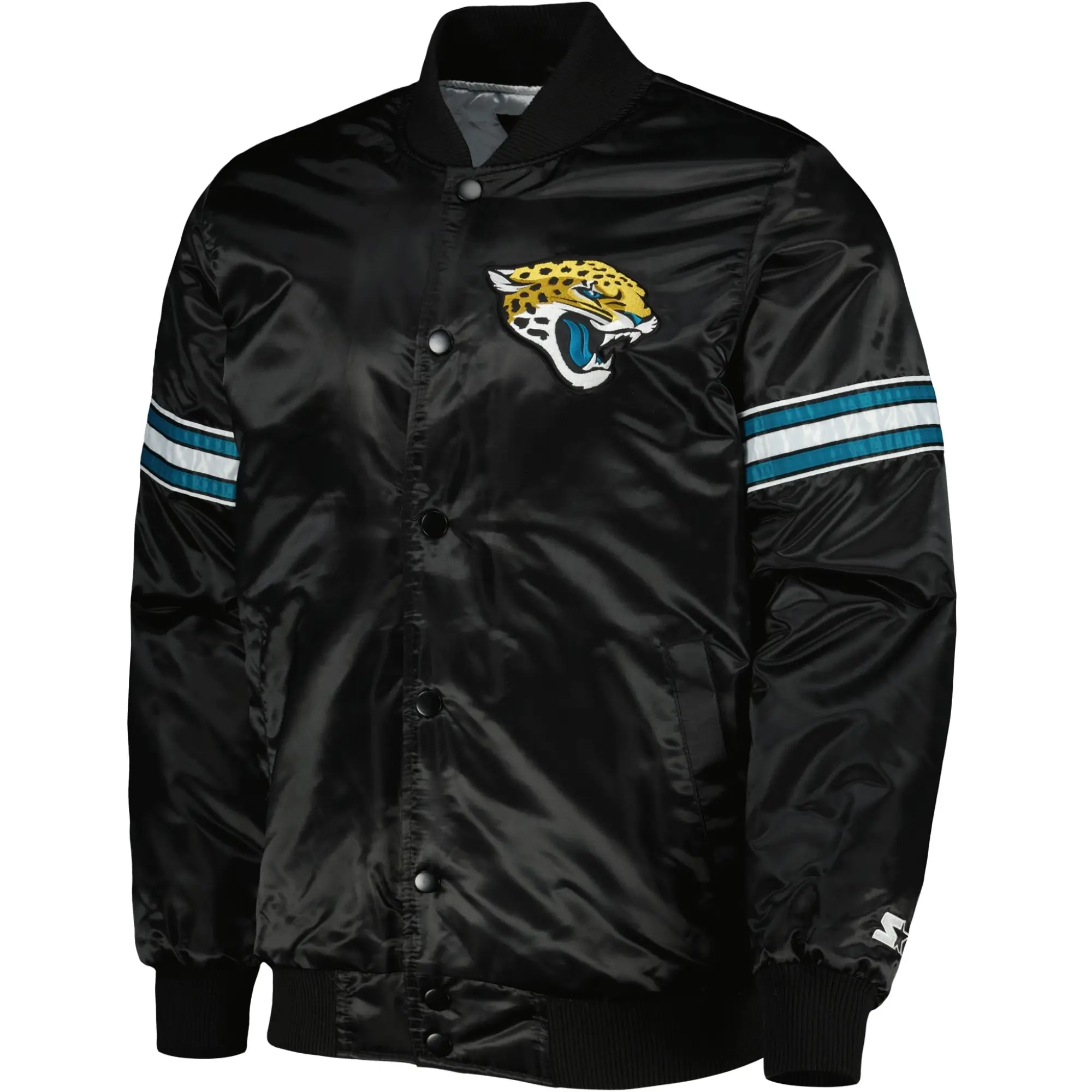 Jacksonville Jaguars Starter The Pick and Roll Satin Jacket