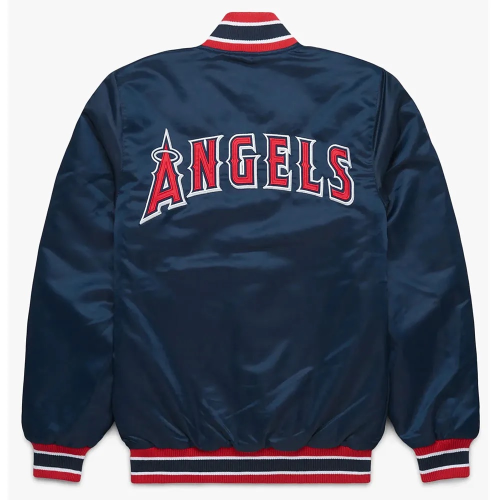 LA Angels Navy Bomber Jacket