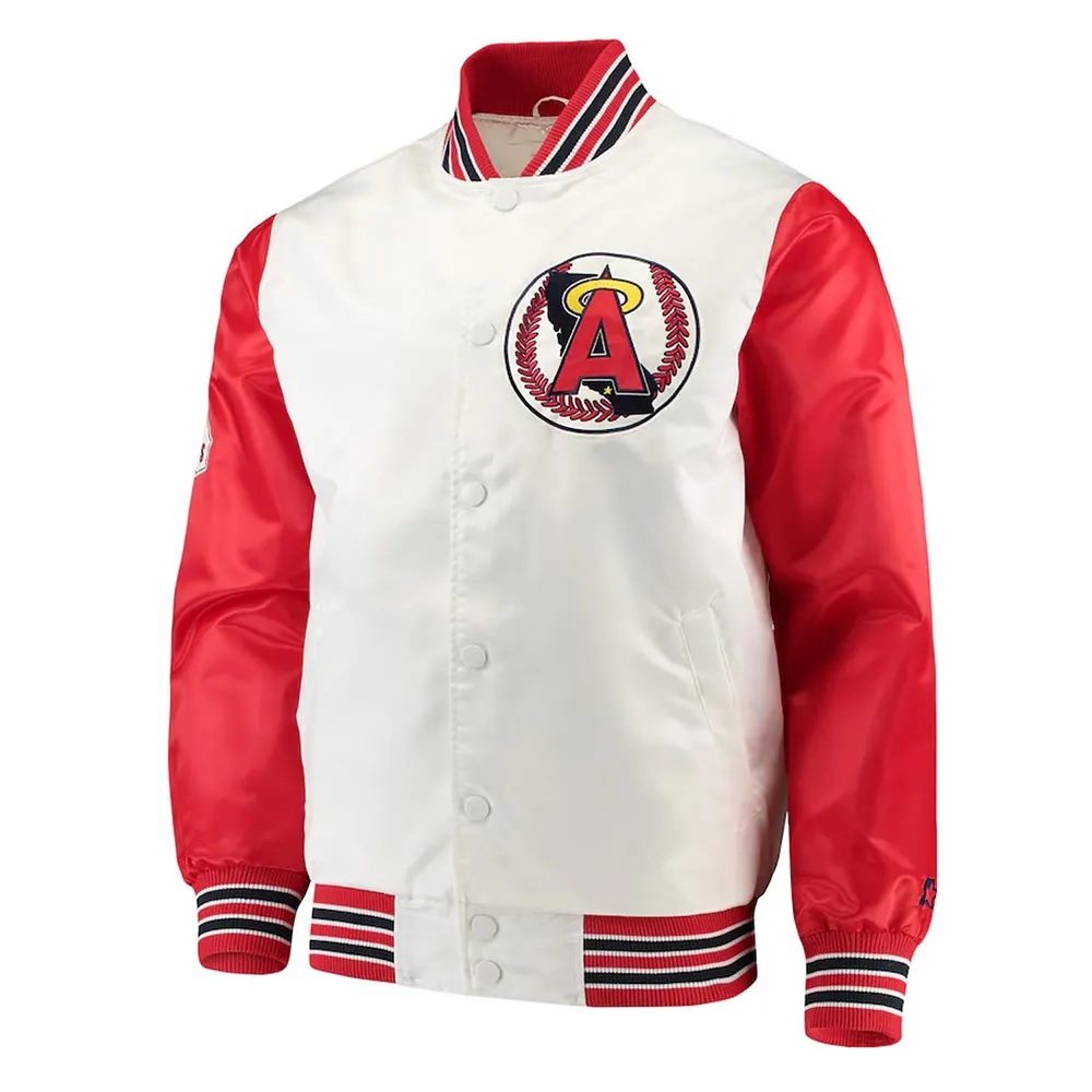 LA Angels The Legend White and Red Jacket