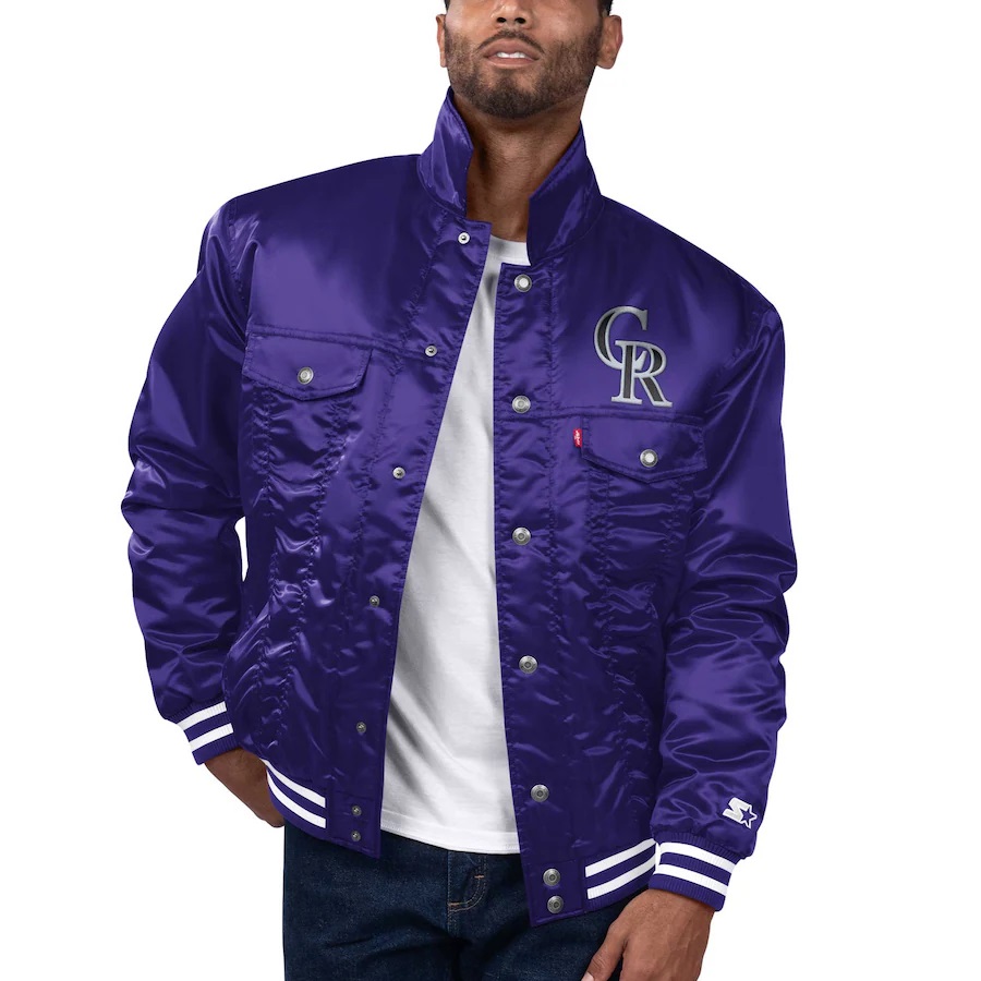 Levis x Starter Colorado Rockies Jacket