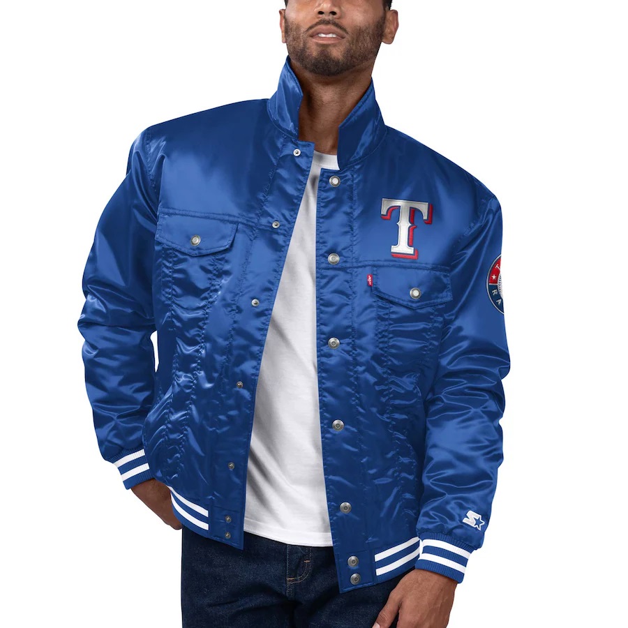 Levis x Starter Texas Rangers Jacket