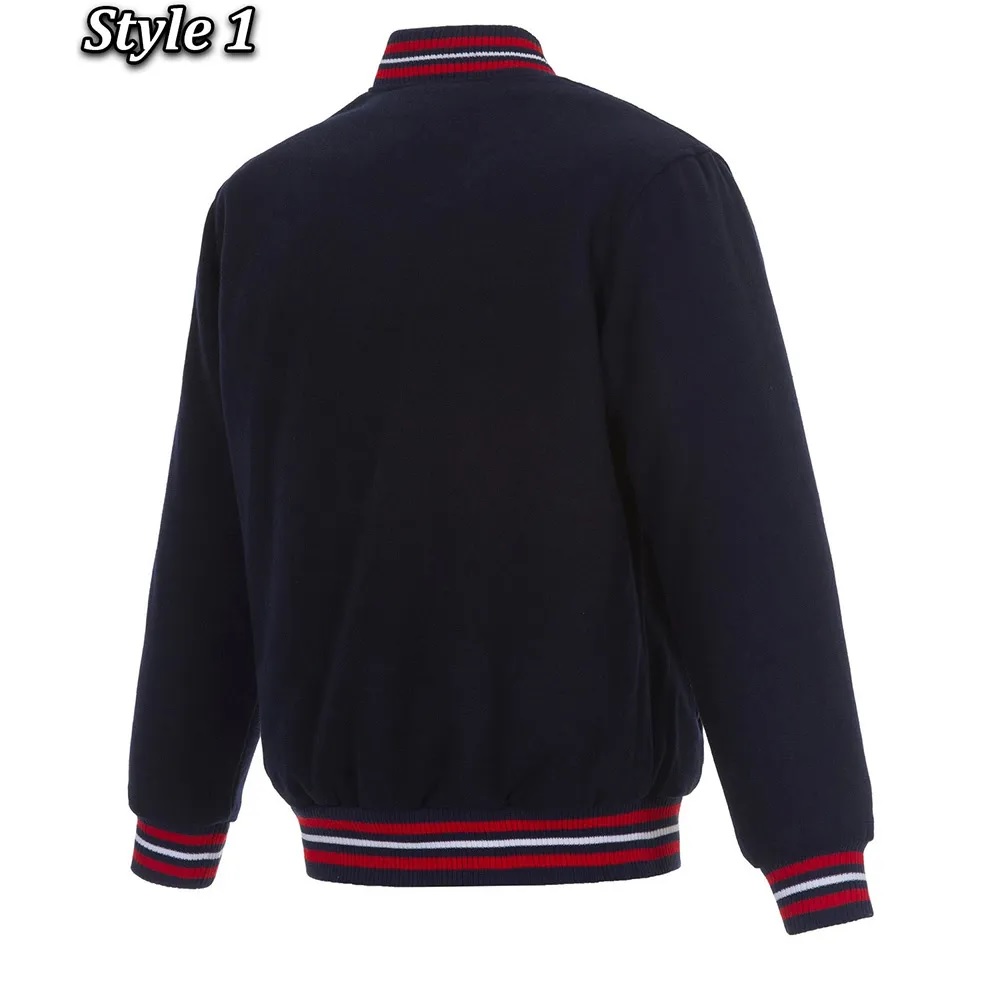 Los Angeles Angels Varsity Navy Blue Wool Jacket