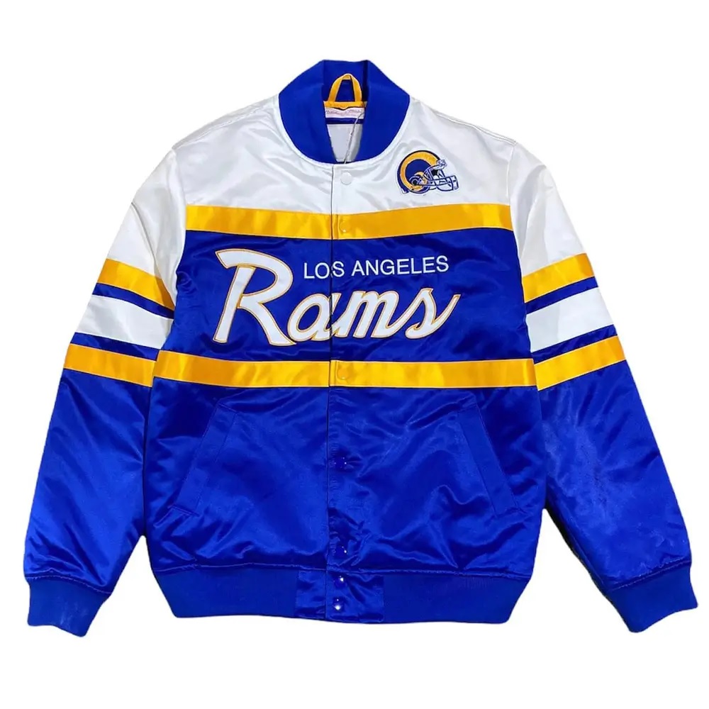 NFL Los Angeles Rams Special Script Satin Jacket