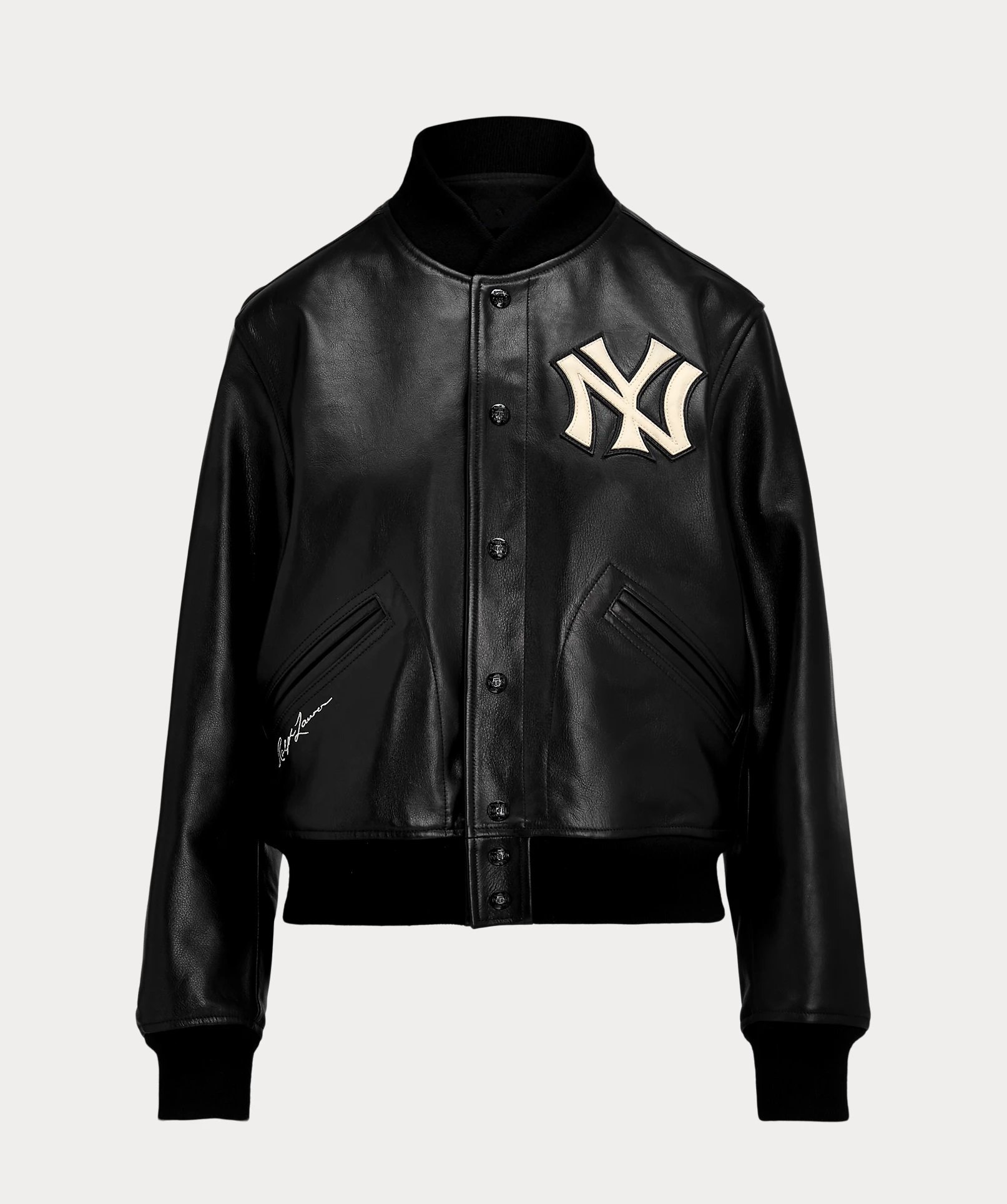 Polo Ralph Lauren Yankees Leather Jacket