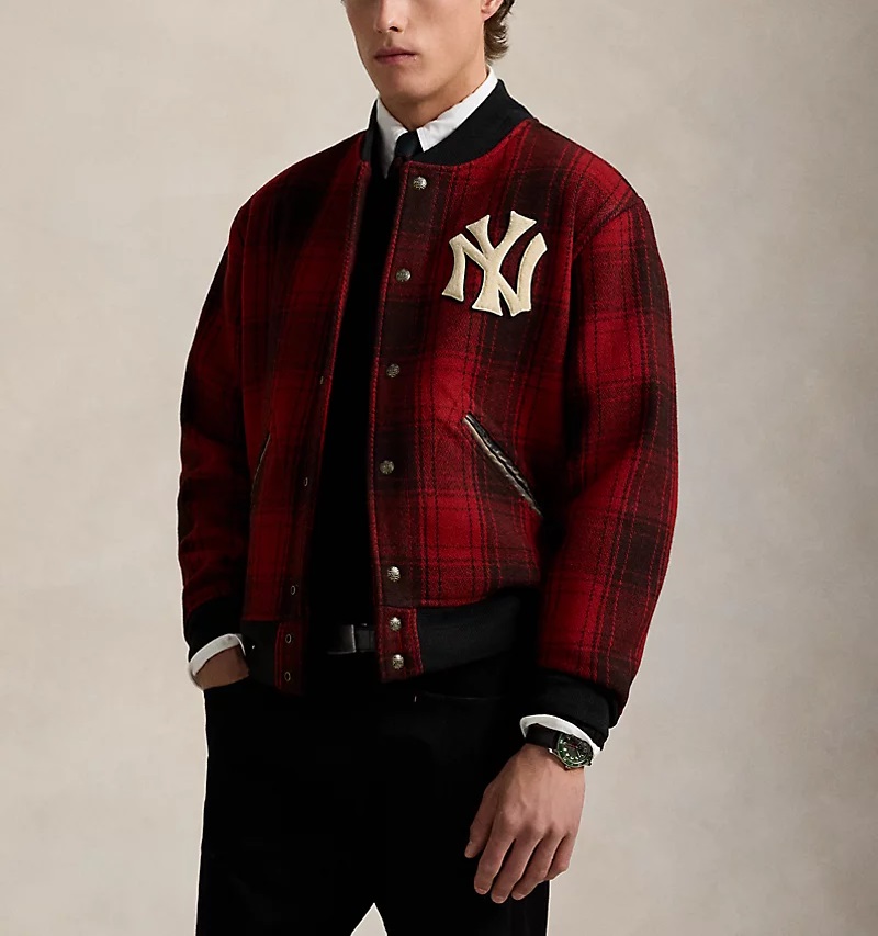 Polo Ralph Lauren Yankees Plaid Jacket