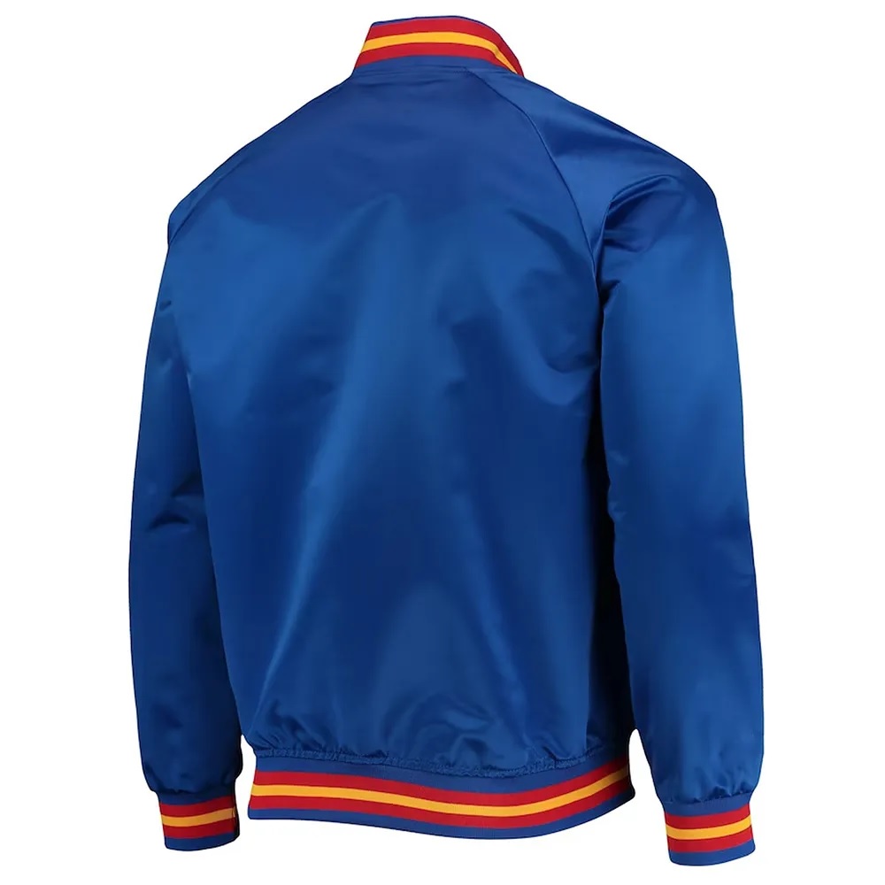 Royal San Francisco 75th Anniversary Warriors Satin Jacket