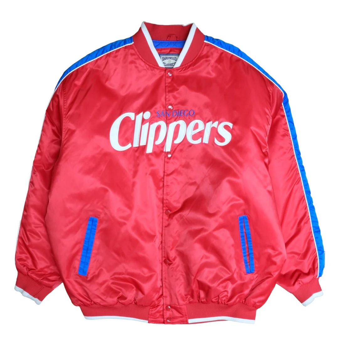 San Diego Clippers Satin Bomber Jacket