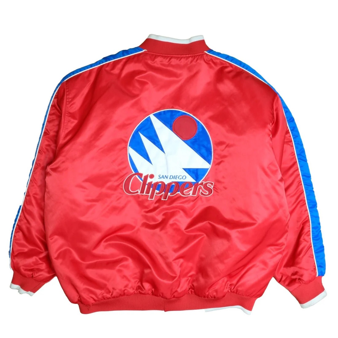 San Diego Clippers Satin Bomber Jacket