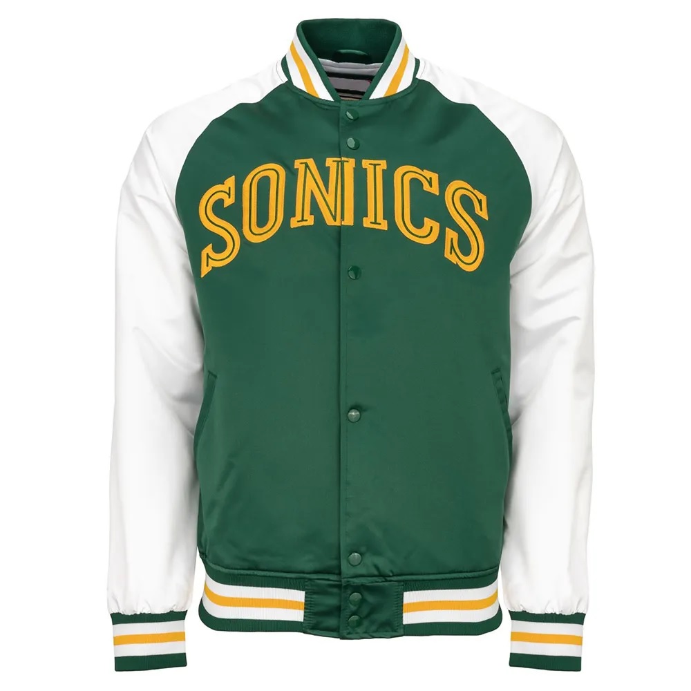 Seattle Supersonics Prime Time Satin Jacket