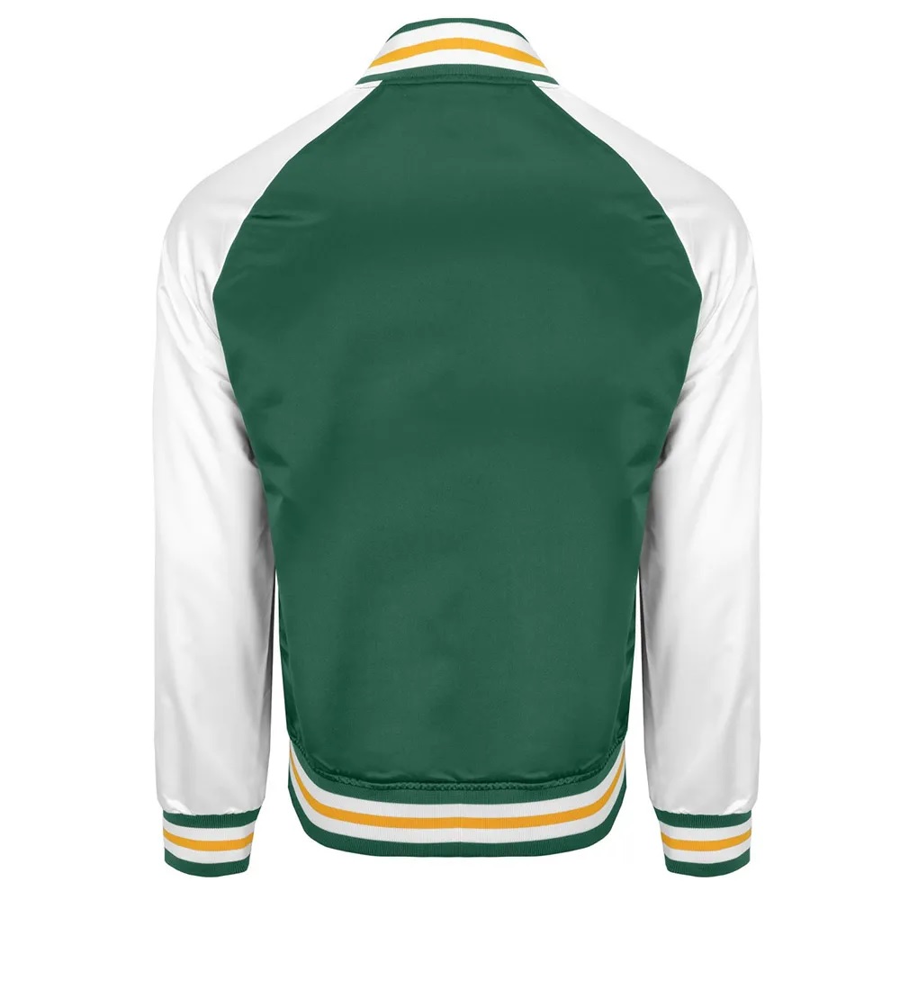 Seattle Supersonics Prime Time Satin Jacket