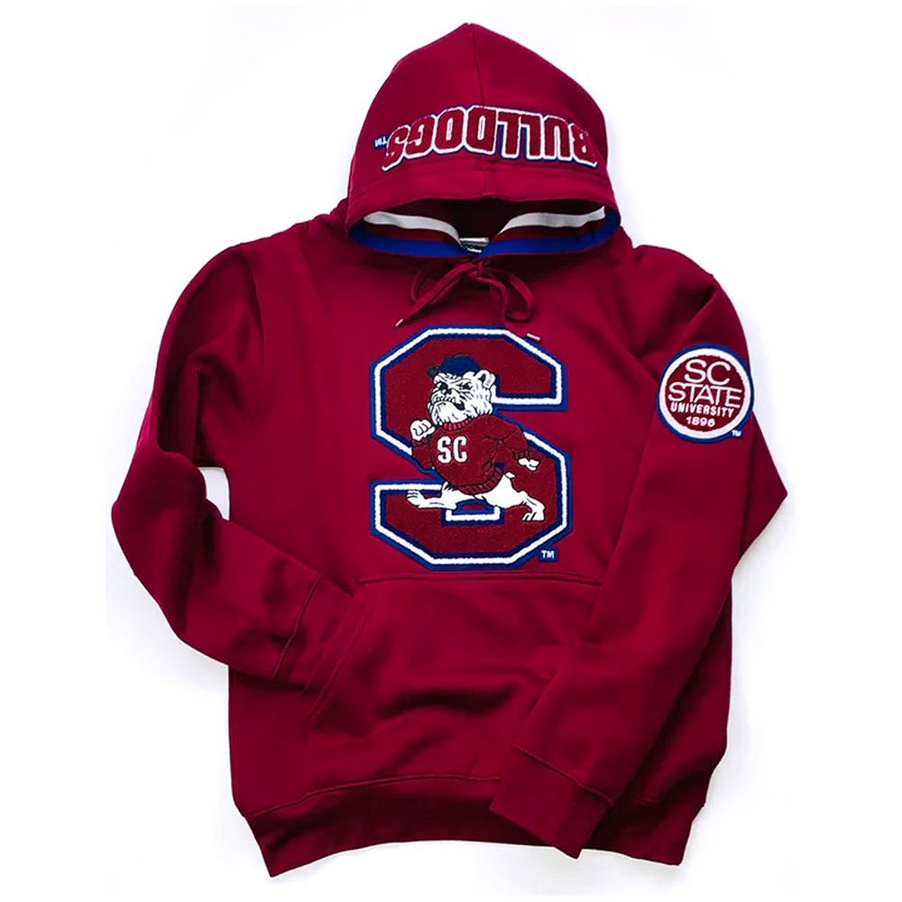South Carolina State University Letterman Pullover Hoodie