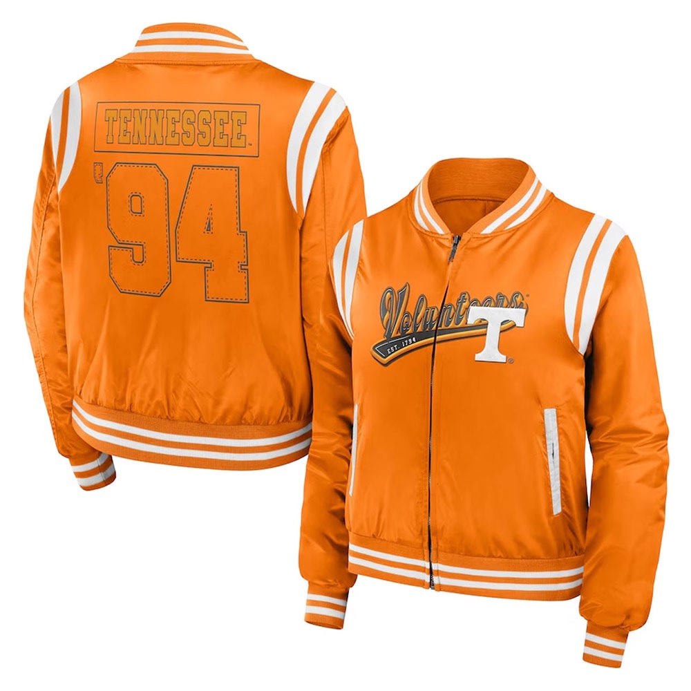 Tennessee Volunteers Orange Bomber Jacket