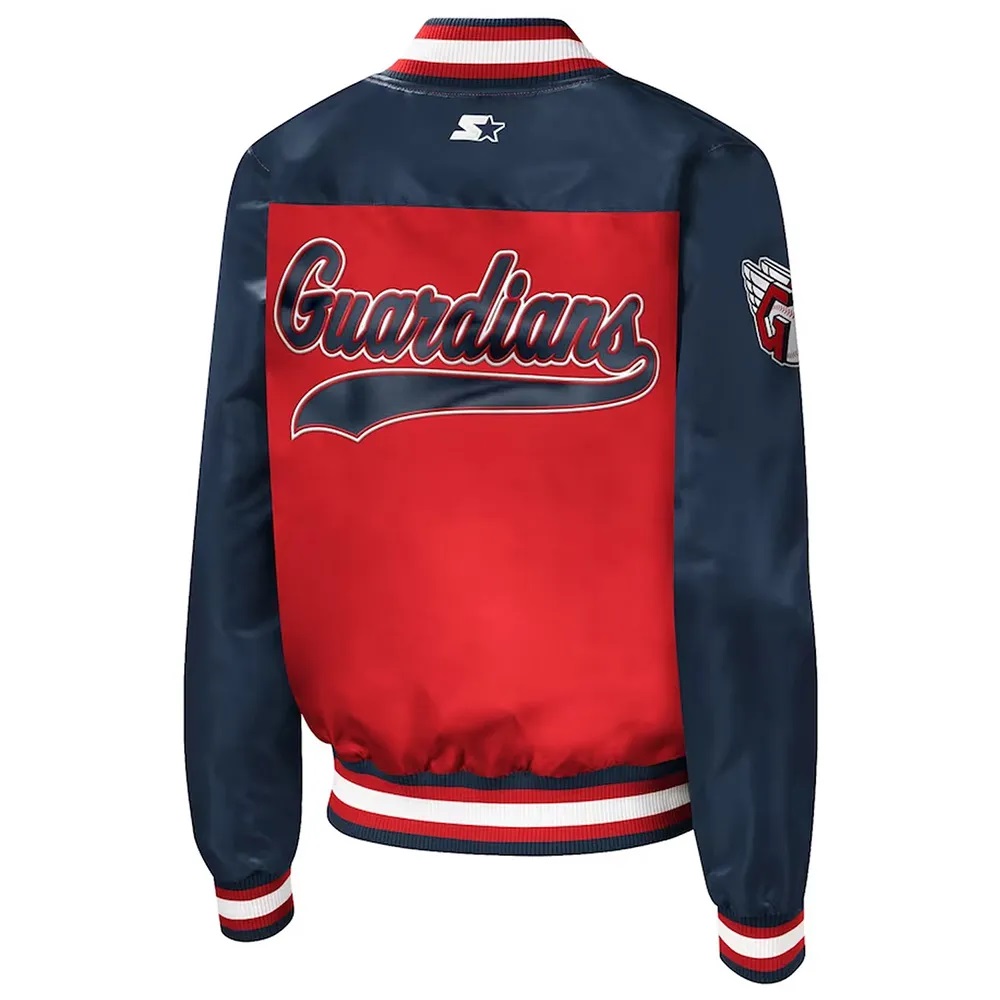 Cleveland Guardians The Legend Satin Jacket
