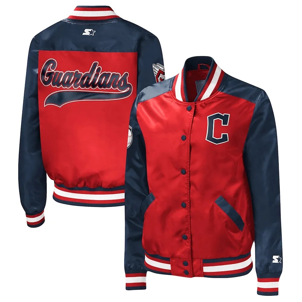 Cleveland Guardians The Legend Satin Jacket