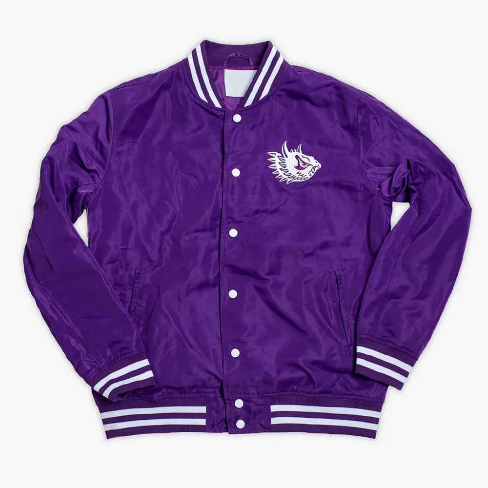 TCU Horned Frogs Bomber Purple Jacket